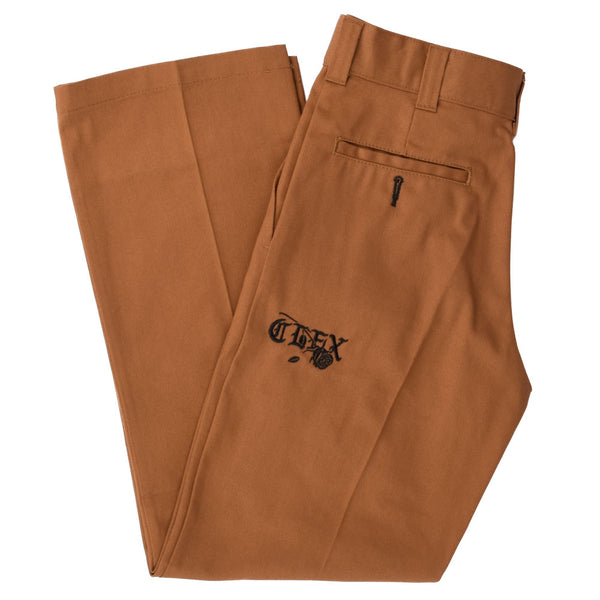 303 Boards - 303 CLFX Rose x Dickies Skateboarding Regular Fit Twill Pants (Duck Brown)